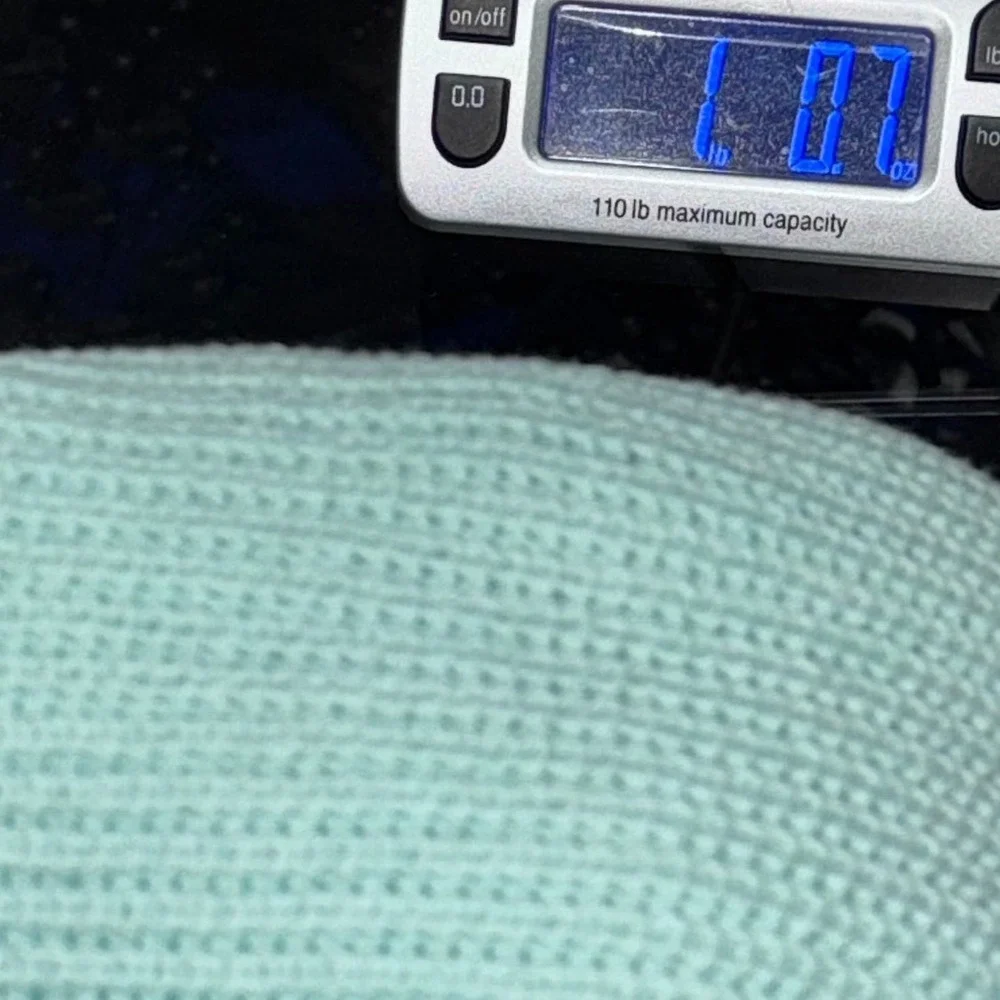 Fever Sweater Dusty Aqua Mock Neck Balloon Sleeve Chunky Knit Zipper‎ Sz XL NWT